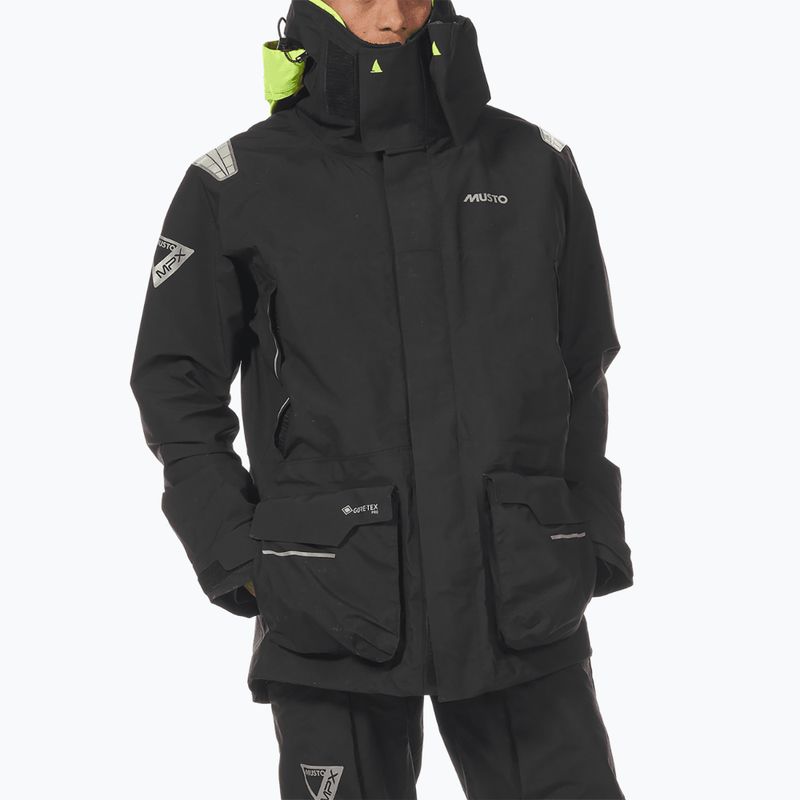 Чоловіча вітрильна куртка Musto MPX Gore-Tex Pro Offshore 2.0 чорна 4