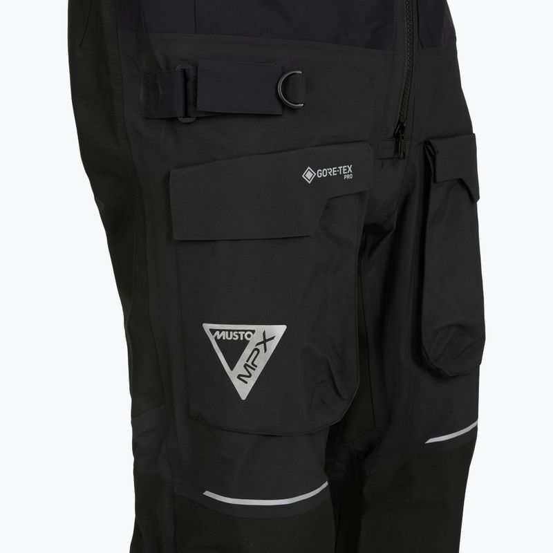 Чоловічі вітрильні штани Musto MPX Gore-Tex Pro Offshore 2.0 чорні 4