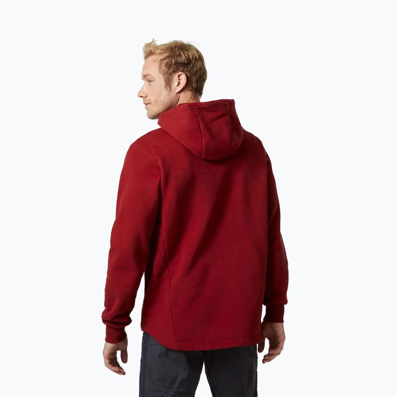 Кофта з капюшоном чоловіча Helly Hansen Arctic Ocean Hoodie бордова 30361_215 2