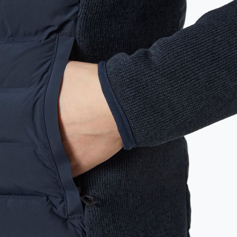 Куртка вітрильна жіноча Helly Hansen Arctic Ocean Hybrid Insulator navy 4