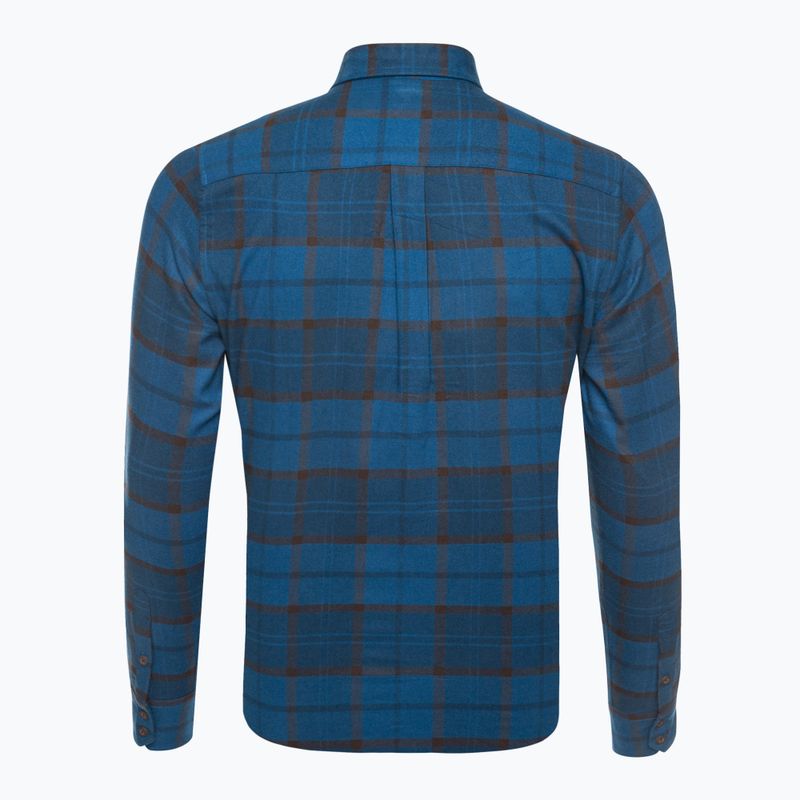 Сорочка чоловіча Helly Hansen Lokka Organic Flannel LS блакитно-чорна 62731_755 6