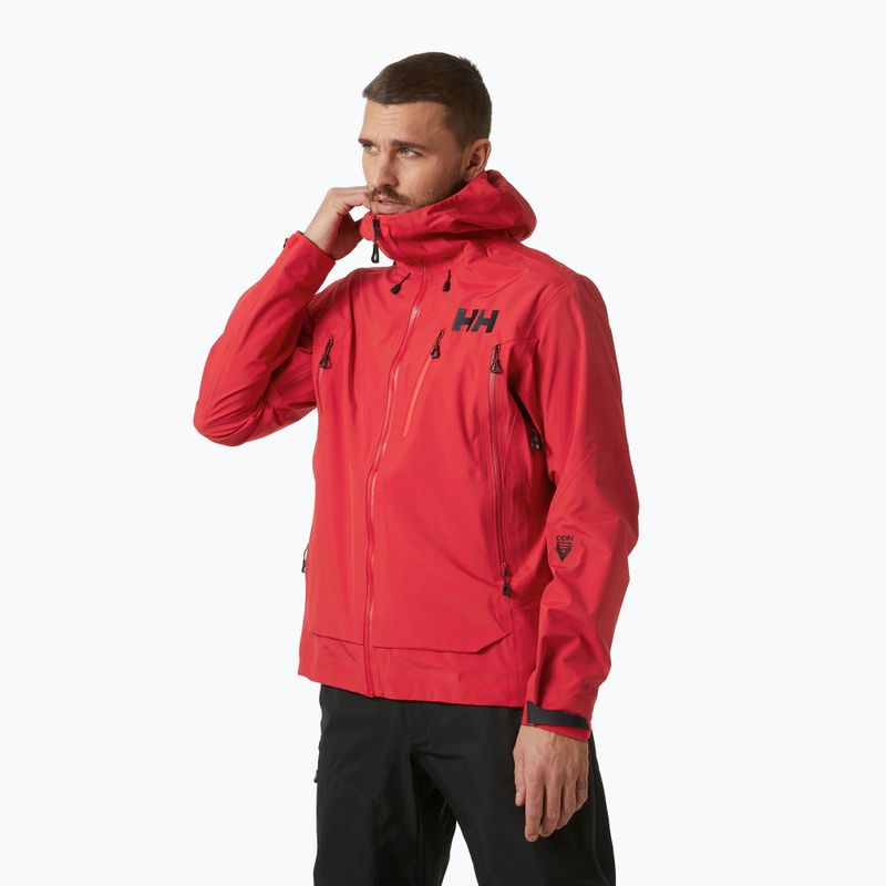 Куртка хардшел чоловіча Helly Hansen Odin 9 Worlds 2.0 червона 62938_162