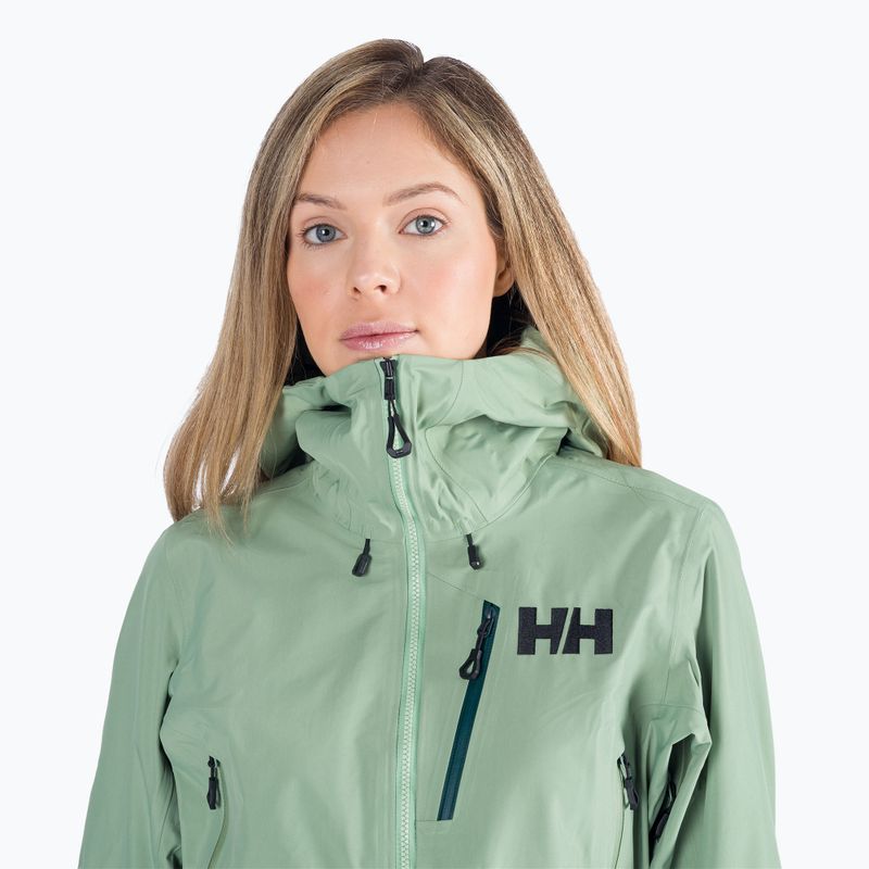 Куртка хардшел жіноча Helly Hansen Odin 9 Worlds 2.0 зелена 62956_406 5