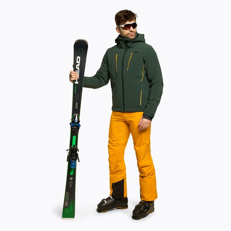 Куртка лижна чоловіча Helly Hansen Alpha 3.0 зелена 65551_495 2