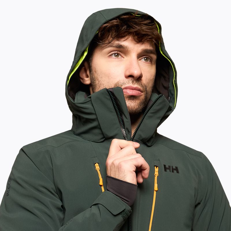 Куртка лижна чоловіча Helly Hansen Alpha 3.0 зелена 65551_495 3