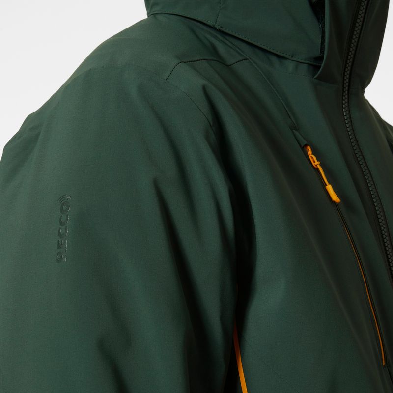 Куртка лижна чоловіча Helly Hansen Alpha 3.0 зелена 65551_495 8