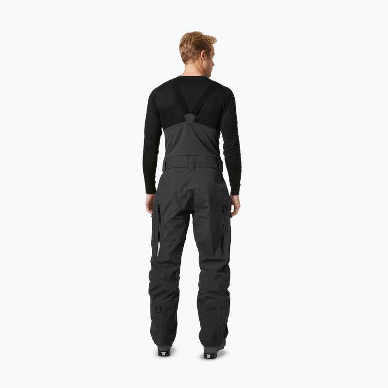 Штани лижні чоловічі Helly Hansen Sogn Bib Shell black 2