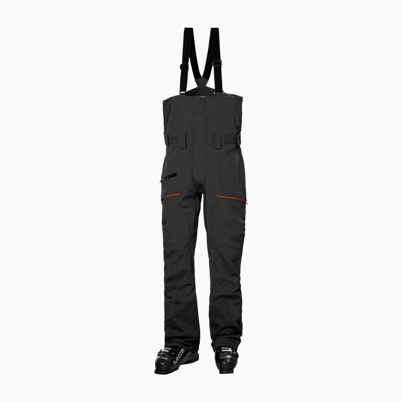 Штани лижні чоловічі Helly Hansen Sogn Bib Shell black 5