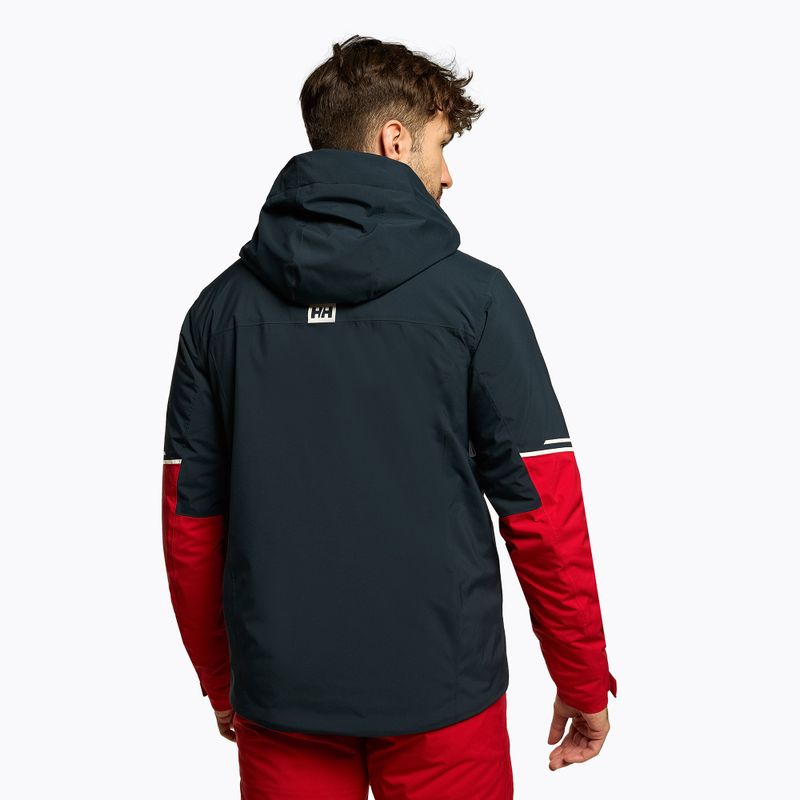 Куртка лижна чоловіча Helly Hansen Carv Lifaloft синьо-червона 65777_597 3