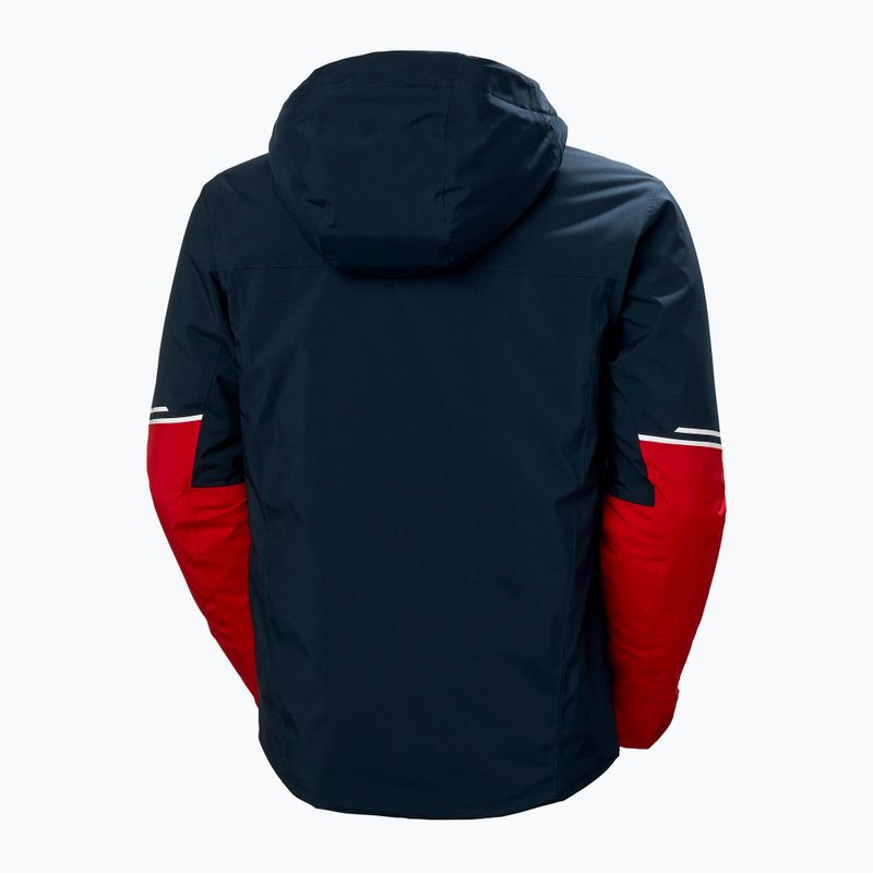 Куртка лижна чоловіча Helly Hansen Carv Lifaloft синьо-червона 65777_597 8