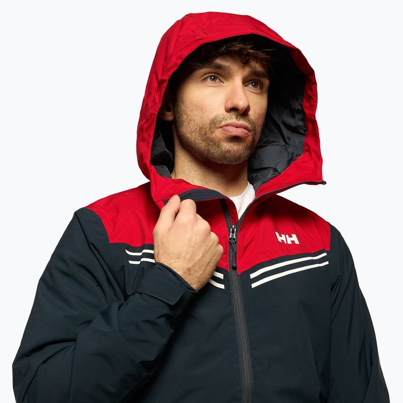 Куртка лижна чоловіча Helly Hansen Alpine Insulated синьо-червона 65874_597 4