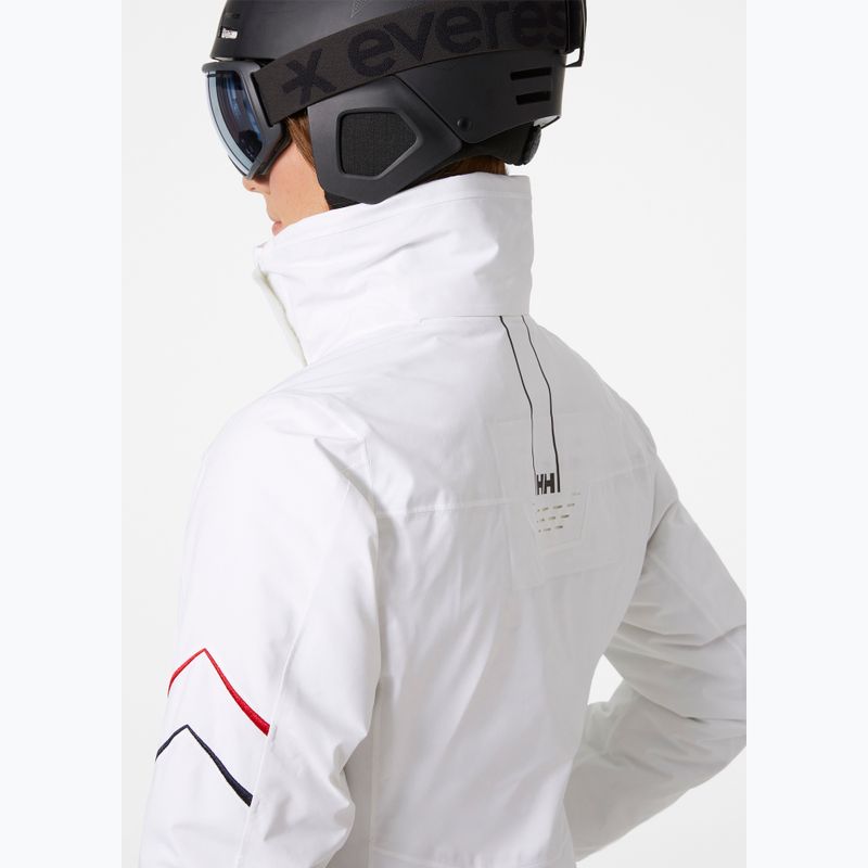 Куртка лижна жіноча Helly Hansen Alphelia Infinity white 4