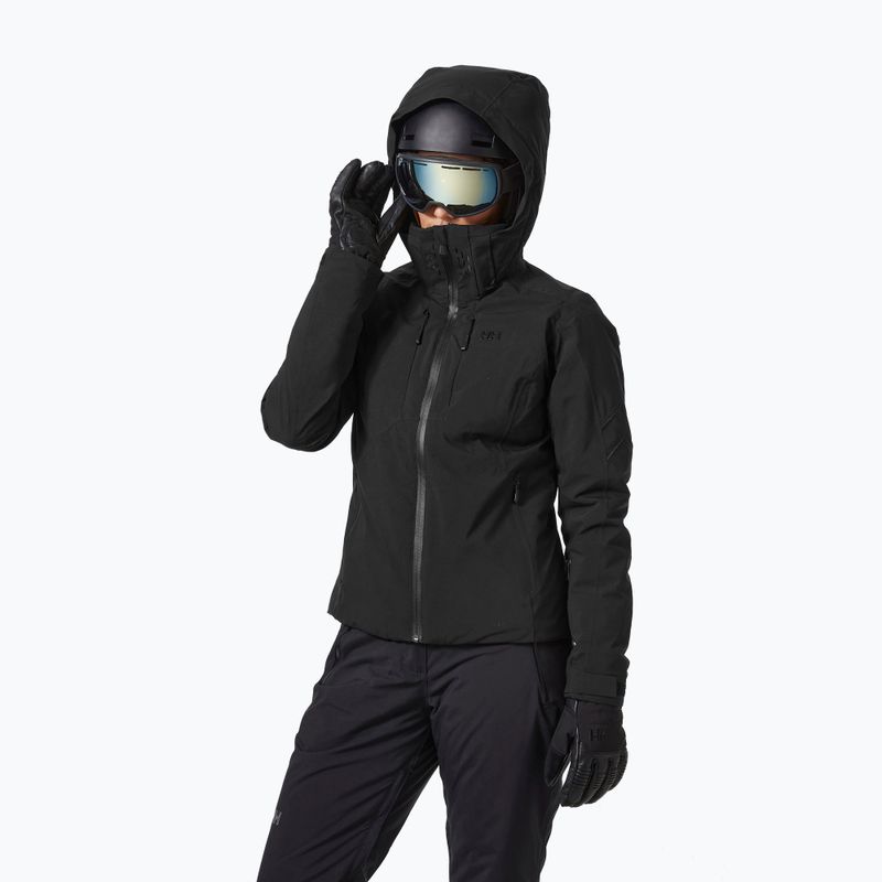 Жіноча лижна куртка Helly Hansen Alphelia Infinity чорна