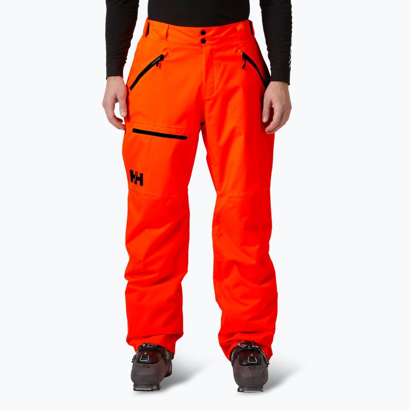 Штани лижні чоловічі Helly Hansen Sogn Cargo neon orange