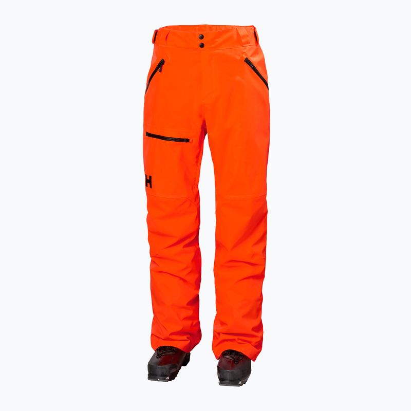 Штани лижні чоловічі Helly Hansen Sogn Cargo neon orange 5