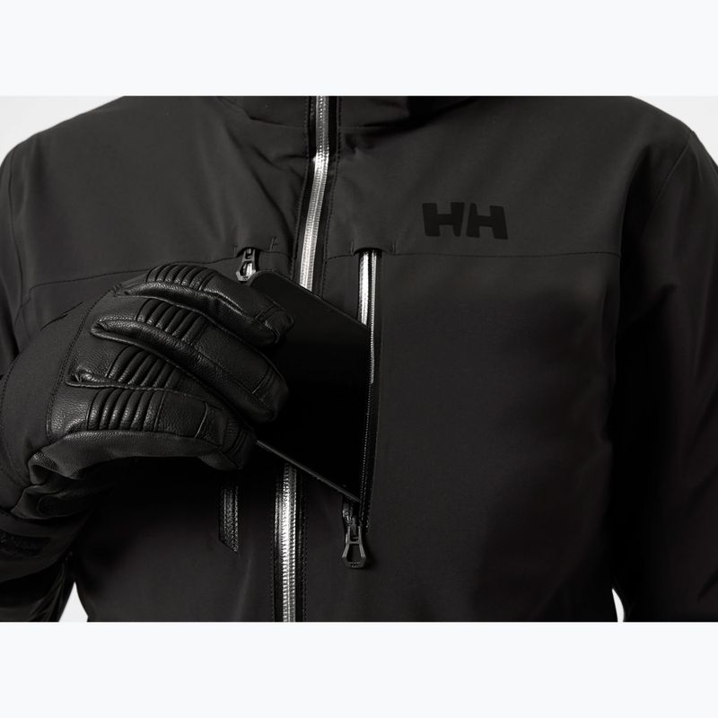 Куртка лижна жіноча Helly Hansen Alphelia Lifaloft black 4