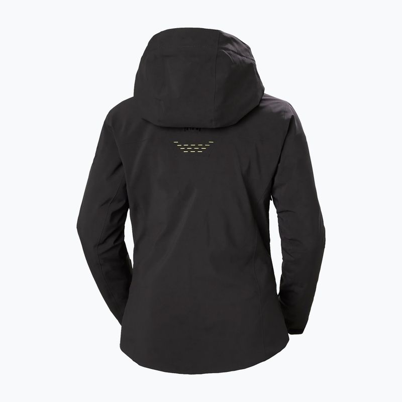 Куртка лижна жіноча Helly Hansen Alphelia Lifaloft black 7