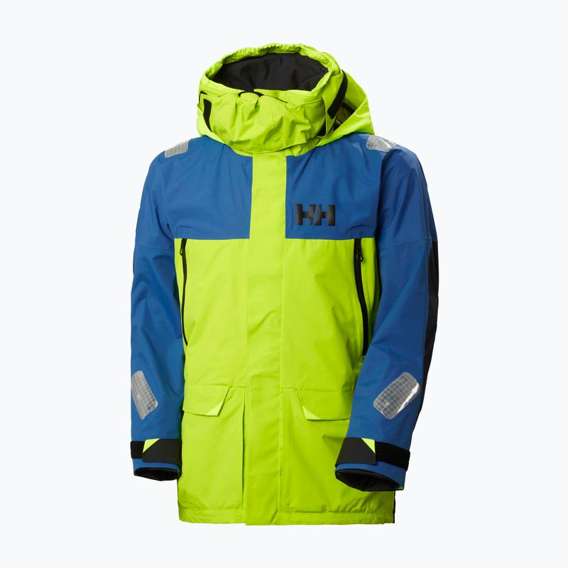 Куртка вітрильна чоловіча Helly Hansen Skagen Offshore azid lime 7