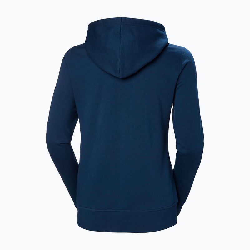 Кофта трекінгова жіноча Helly Hansen Nord Graphic Pullover Hoodie синя 62981_584 6