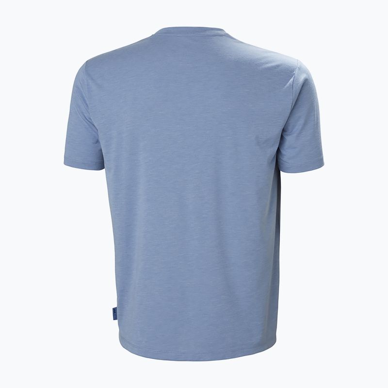 Футболка трекінгова чоловіча Helly Hansen Skog Recycled Graphic блакитна 63082_636 6