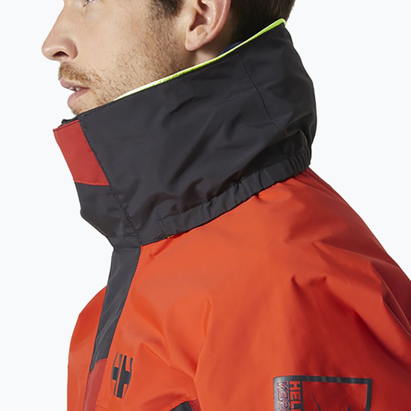 Куртка для вітрильного спорту чоловіча Helly Hansen Newport Coastal помаранчева 34290_300 6
