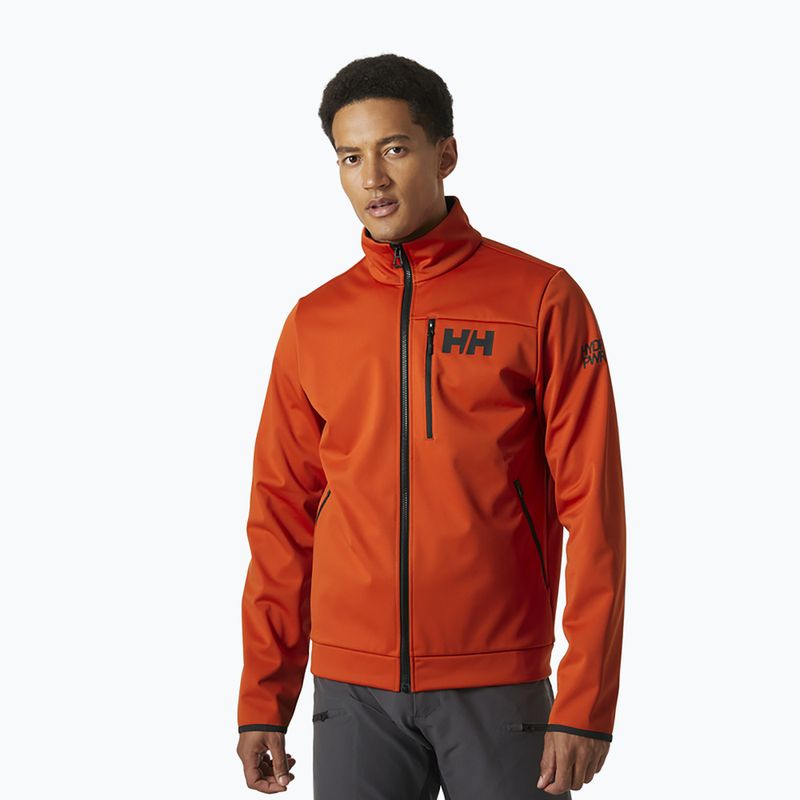 Кофта для вітрильного спорту чоловіча Helly Hansen HP Windproof Fleece помаранчева 34288_300