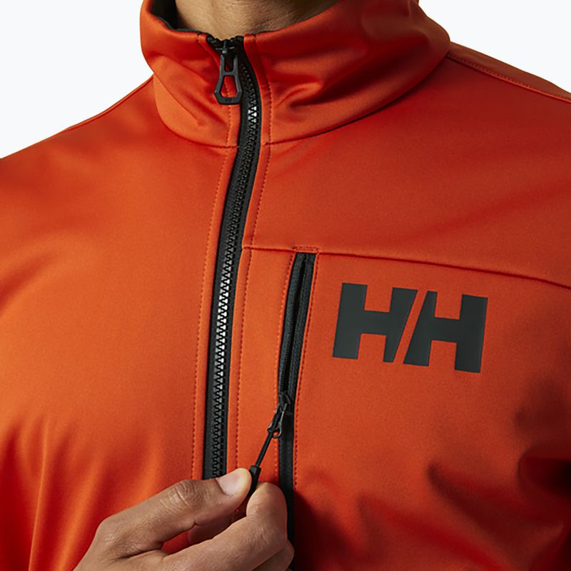 Кофта для вітрильного спорту чоловіча Helly Hansen HP Windproof Fleece помаранчева 34288_300 4