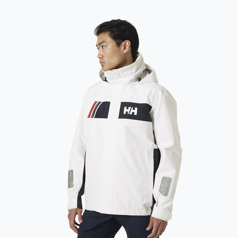 Куртка для вітрильного спорту чоловіча Helly Hansen Newport Coastal біла 34290_001