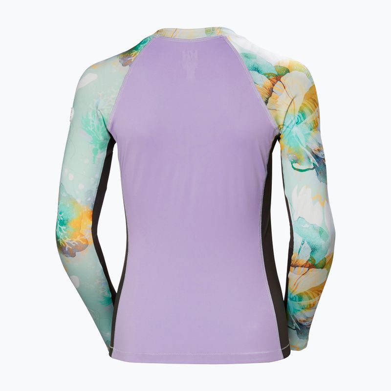 Жіночий плавальний лонгслів Helly Hansen Waterwear Rashguard jade esra 6