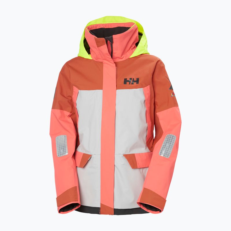 Куртка вітрильна жіноча Helly Hansen Newport Coaсталь terracotta 6