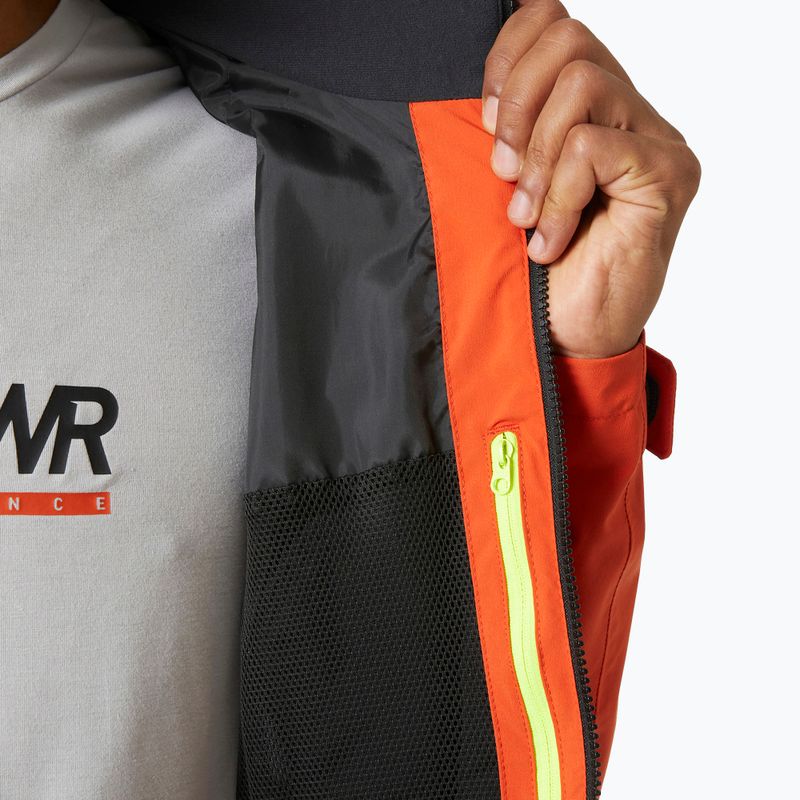 Куртка вітрильна чоловіча Helly Hansen HP Racing Hooded patrol orange 4