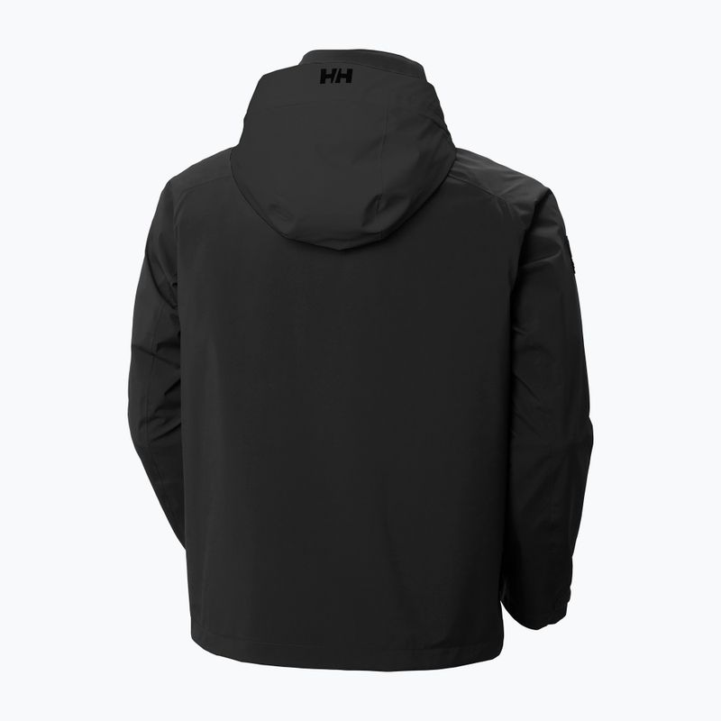 Чоловіча вітрильна куртка Helly Hansen HP Racing з капюшоном з чорного дерева 9