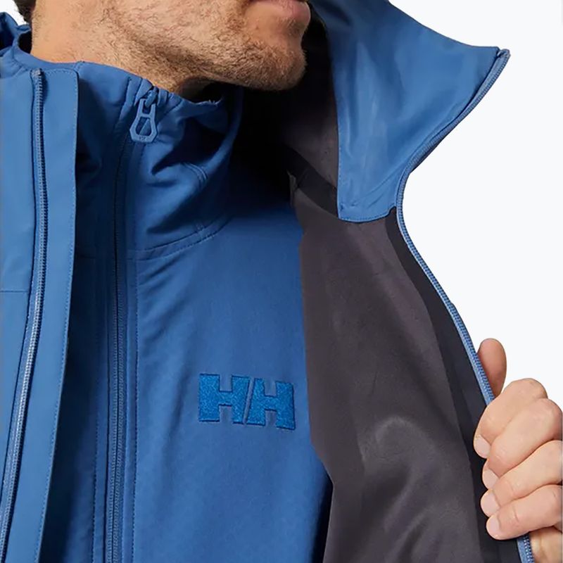 Куртка хардшел чоловіча Helly Hansen Verglas 3L блакитна 63144_636 3