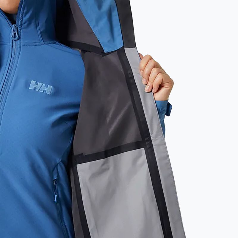 Куртка хардшел жіноча Helly Hansen Verglas 3L блакитна 63174_636 4