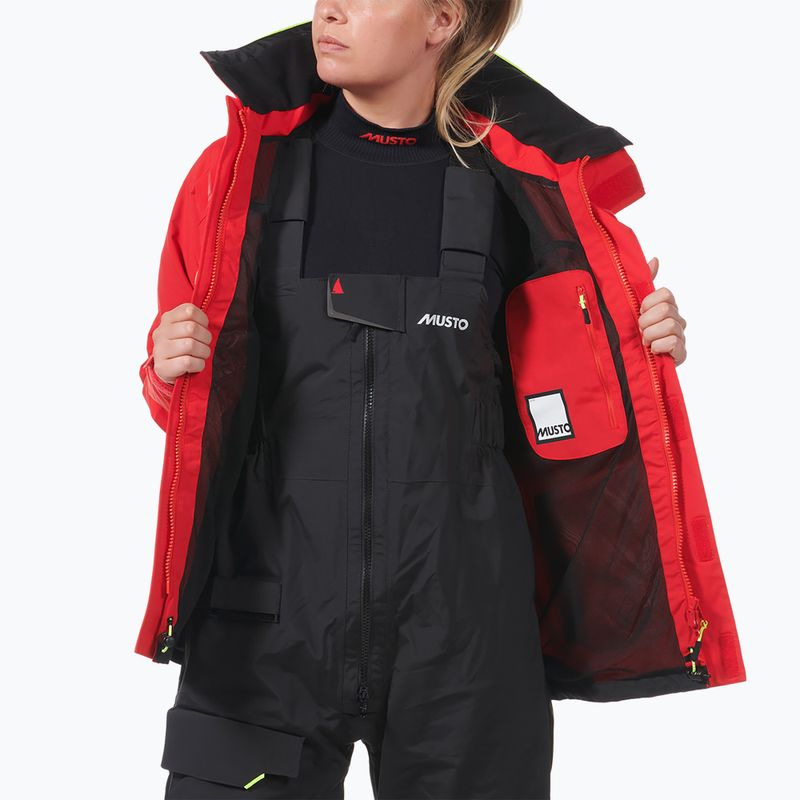 Куртка вітрильна жіноча Musto BR1 Channel true red 5