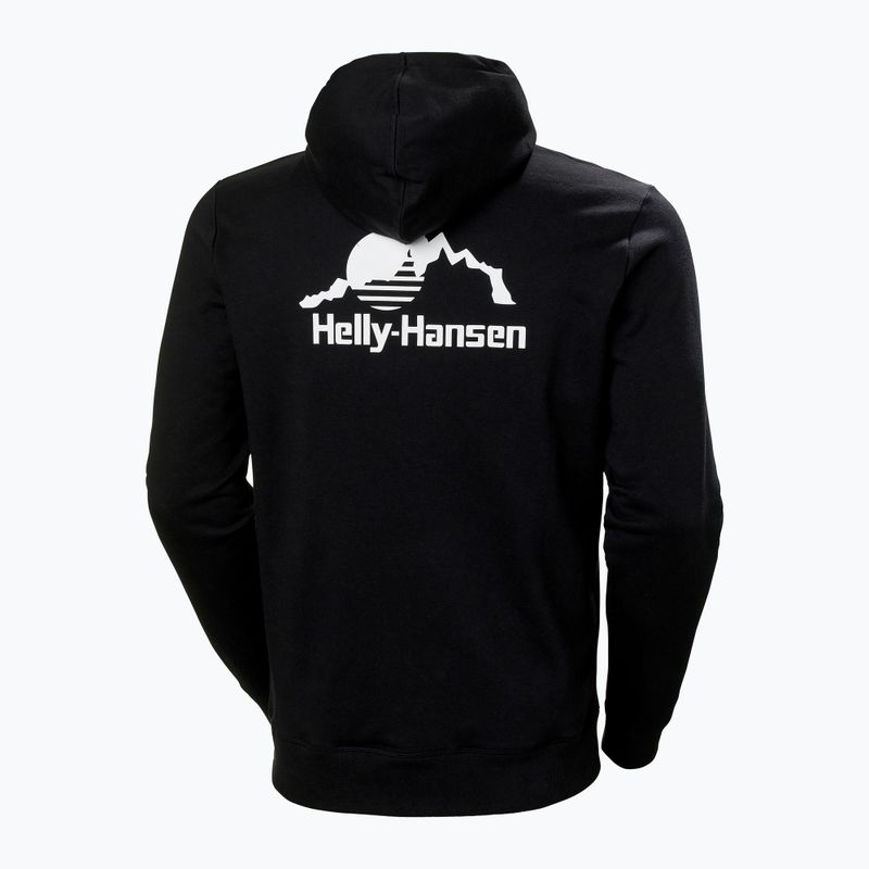 Кофта чоловіча Helly Hansen Yu Hoodie 2.0 black 2
