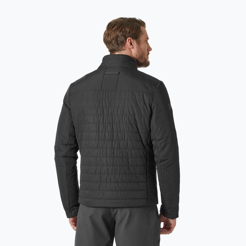 Куртка вітрильна чоловіча Helly Hansen Crew Insulator 2.0 black 2