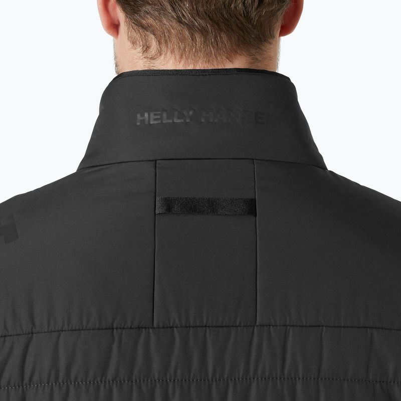 Куртка вітрильна чоловіча Helly Hansen Crew Insulator 2.0 black 4