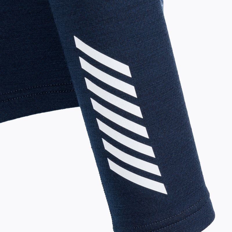 Жіноча термоактивна кофта Helly Hansen Lifa Merino Midweight Graphic Crew navy star pixel 7