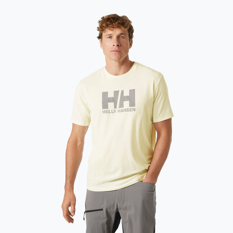 Чоловіча снігова футболка Helly Hansen Skog з переробленим графічним малюнком