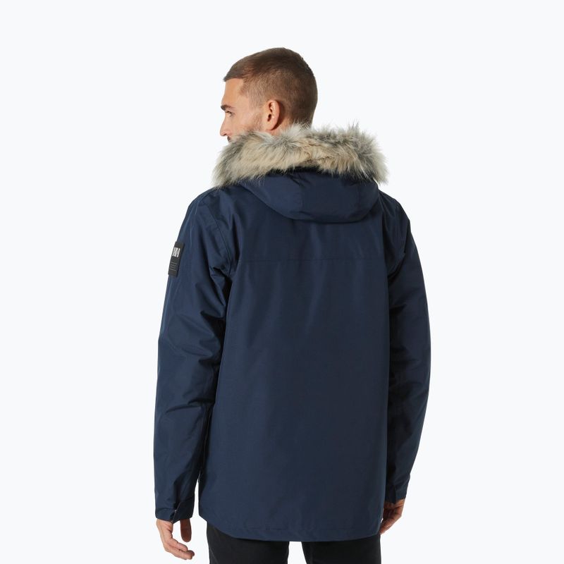 Чоловічий пуховик Helly Hansen Coastal 3.0 Parka темно-синій 2