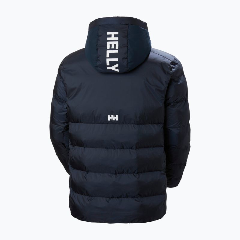 Чоловічий пуховик Helly Hansen Park Puff Parka темно-синій 7