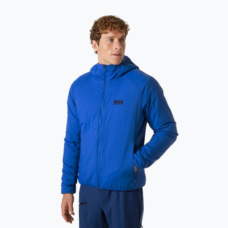 Чоловічий пуховик Helly Hansen Verglas Hooded Insulator з капюшоном кобальт 2.0