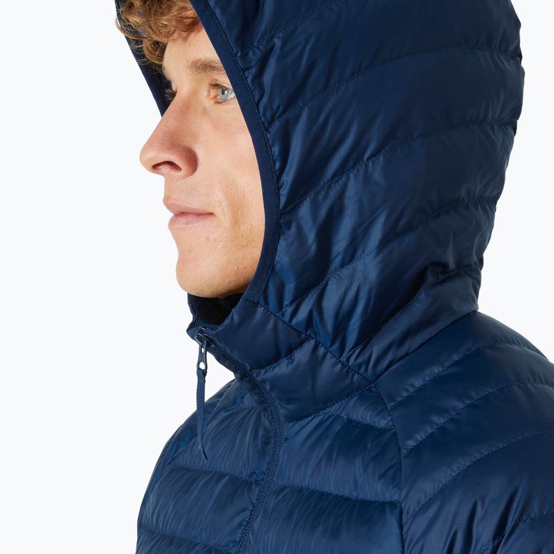 Чоловічий пуховик Helly Hansen Banff Hooded Insulator з капюшоном кобальт 2.0 3