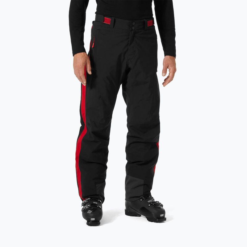 Штани лижні чоловічі Helly Hansen World Cup Insulated Full-Zip black aca