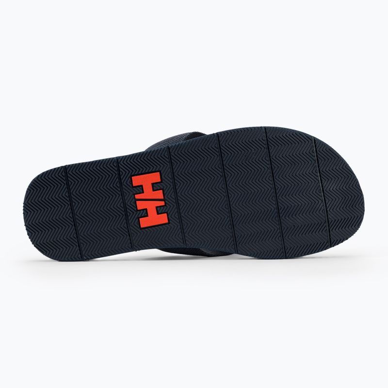 Чоловічі шльопанці Helly Hansen Seasand HP 2 вечірні сині/вишневі помідори 4