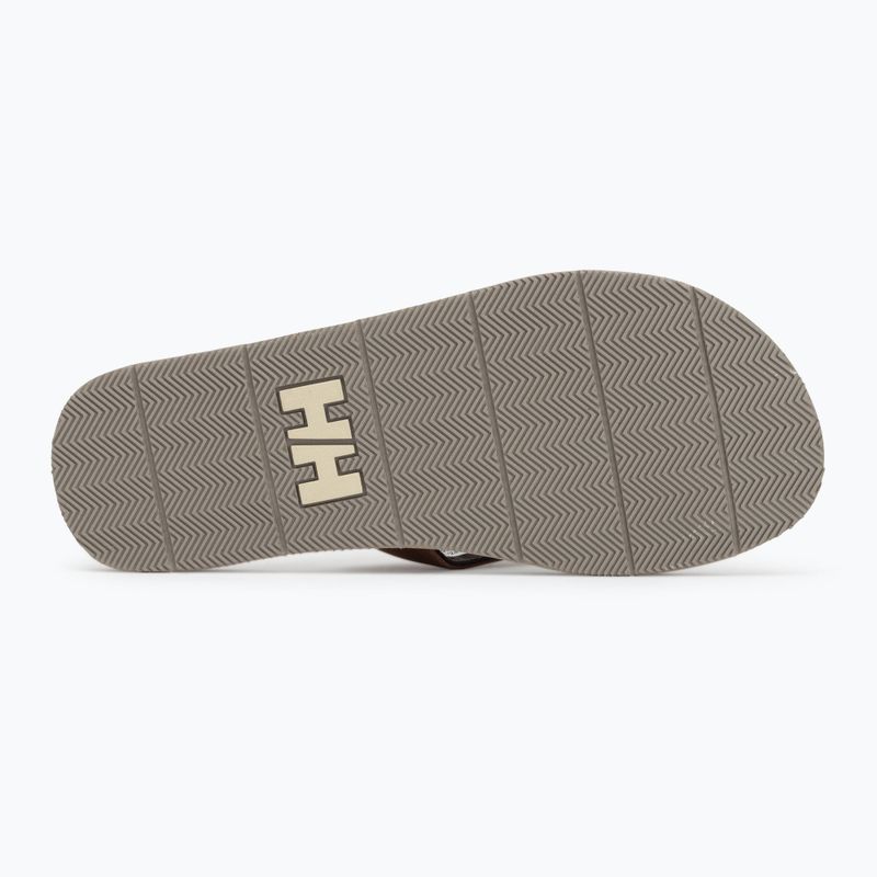 В'єтнамки чоловічі Helly Hansen Seasand 2 Leather Sandals espresso / fallen rock / c 4