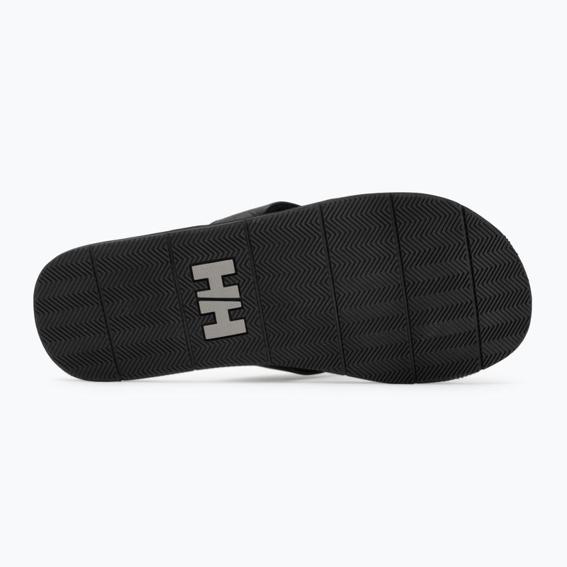 В'єтнамки чоловічі Helly Hansen Seasand 2 Leather Sandals black / fallen rock 4