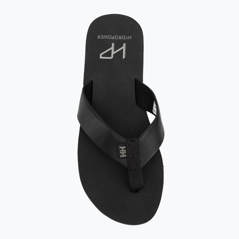 В'єтнамки чоловічі Helly Hansen Seasand 2 Leather Sandals black / fallen rock 5