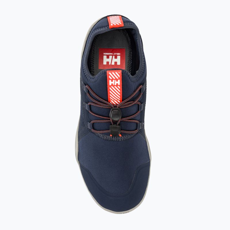 Чоловічі водні черевики Helly Hansen Supalight Moc One navy/flame 5